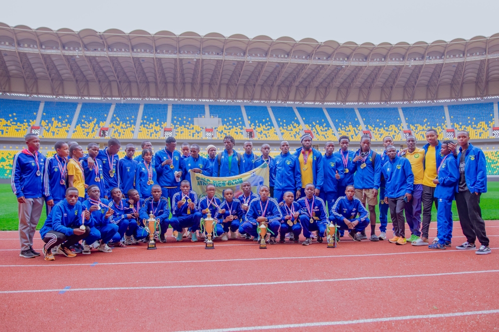 Sina Gerard Athletics Club dominated the podium at the second edition of the National Track and Field Championship that took place Saturday, February 15 at Amahoro Stadium-courtesy