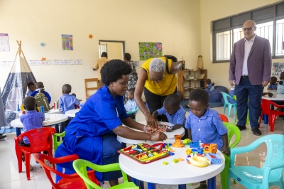 The KUZA Kids programme celebrated its achievements for 2024-2025 during an event on Wednesday, March 26, in Rulindo District. Photos by Olivier Mugwiza