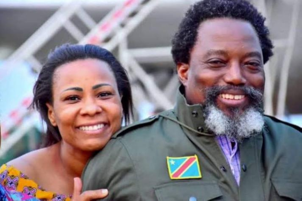 Olive Lembe, the wife of former Congolese President Joseph Kabila.