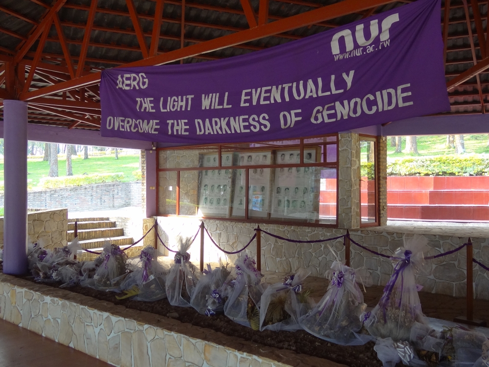 A genocide memorial for former students, staff of the Universite Nationale du Rwanda in Butare.
