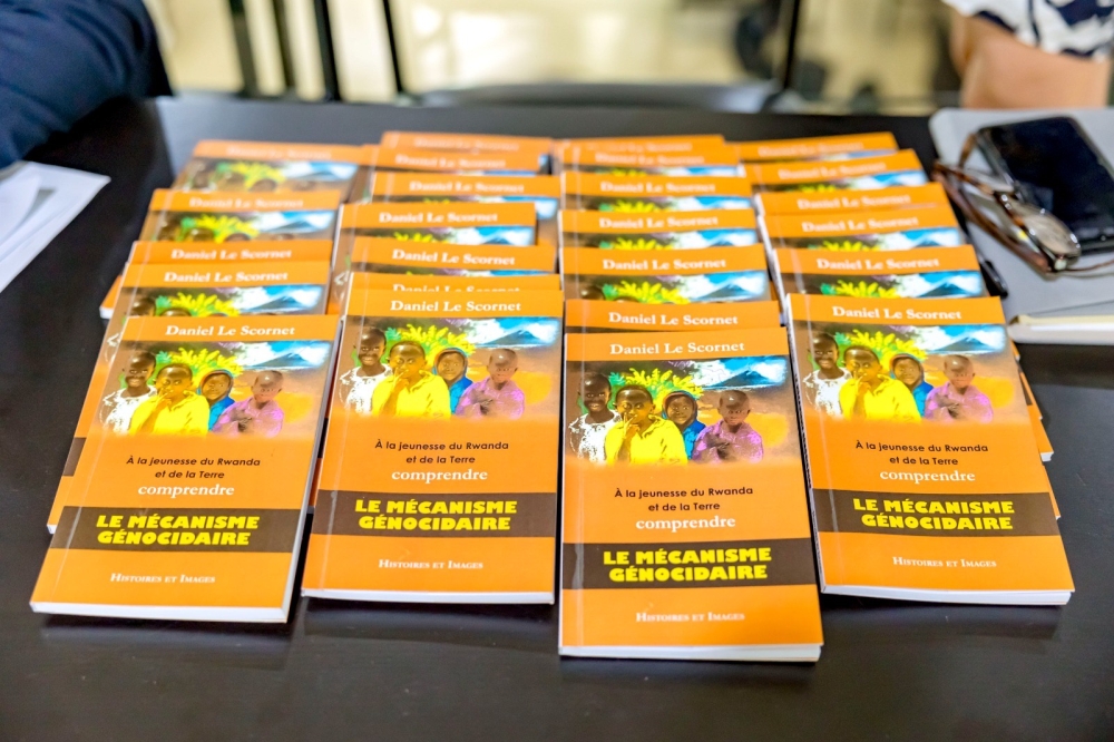 The new book is titled À la jeunesse du Rwanda et de la Terre Comprendre le mécanisme génocidaire (To the Youth of Rwanda and the Earth Understanding the Genocidal Mechanism).