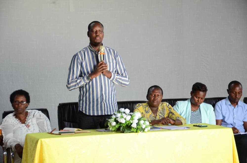 MP Balinda Rutebuka interacts with residents in Gisenyi Sector, Rubavu district during an ongoing parliamentary outreach. Photos by Germain Nsanzimana